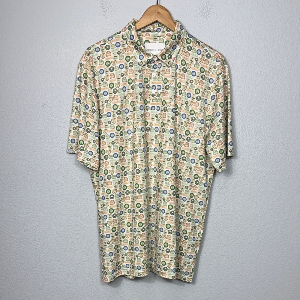 Smith & Quinn Men's Patches Golf Polo
